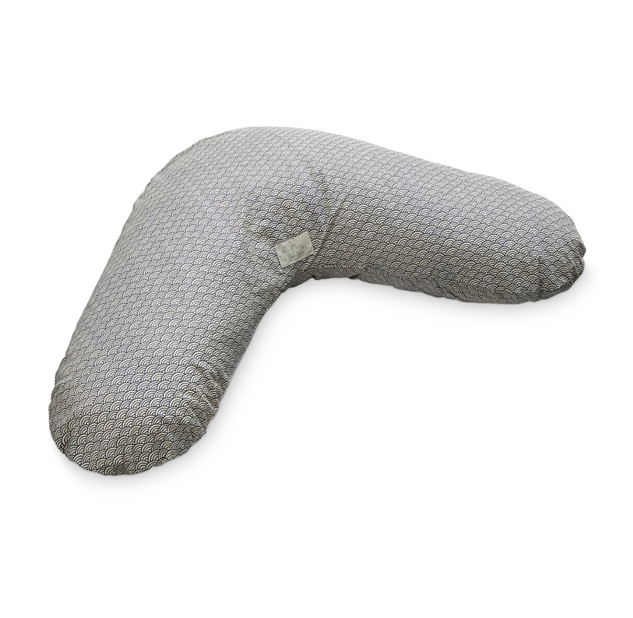 Coussin d'allaitement Vagues - Bleu marine